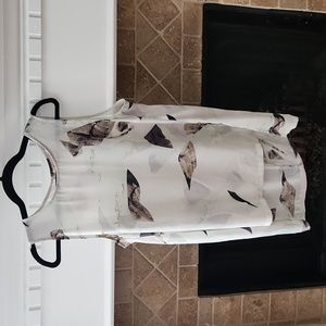 Philosophy Tank High/Low White